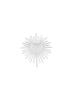 Sparkling Heart Brooch Eloise Closet Jewelry