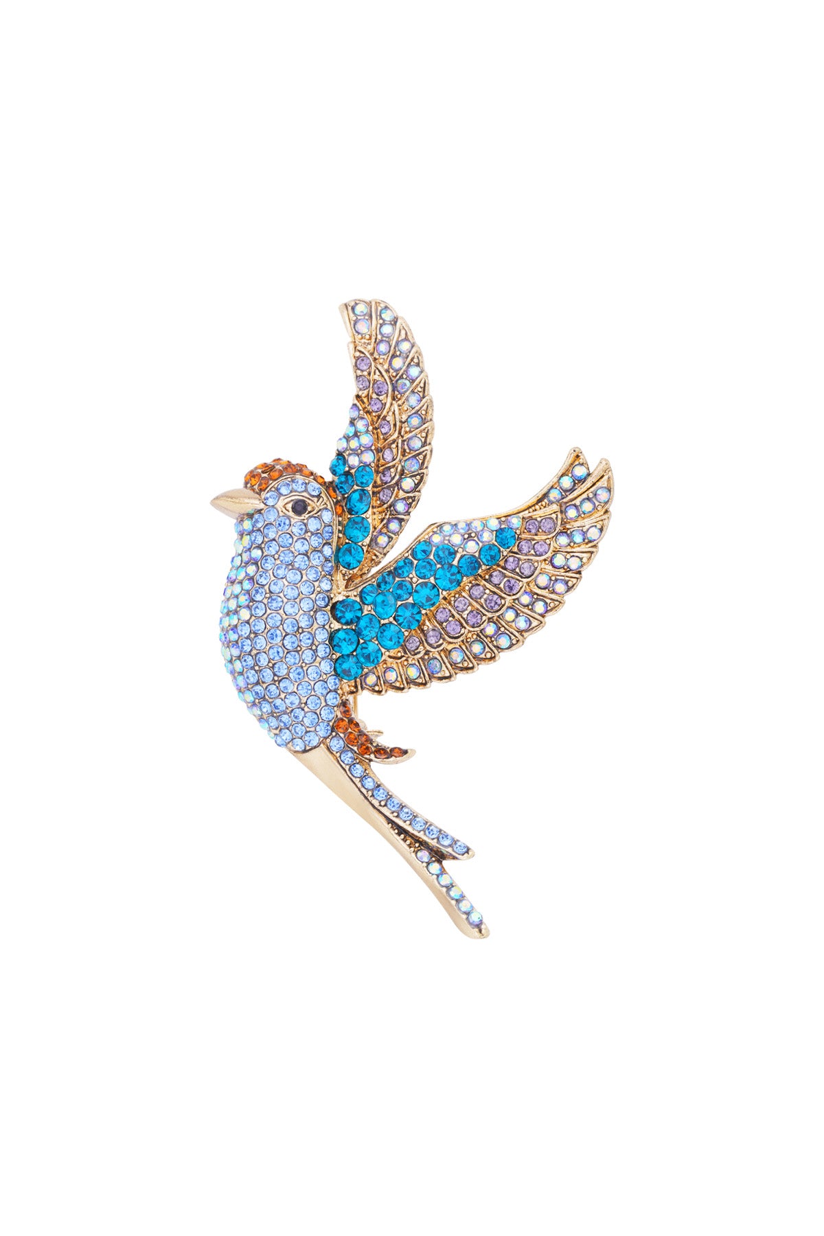 Colorful Wings Brooch Eloise Closet Jewelry