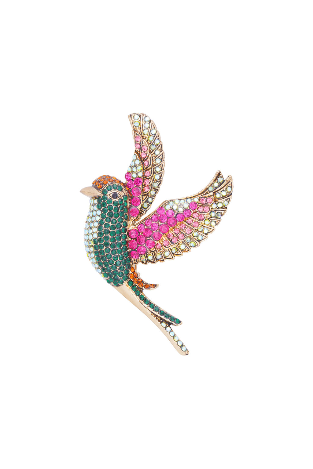 Colorful Wings Brooch Eloise Closet Jewelry