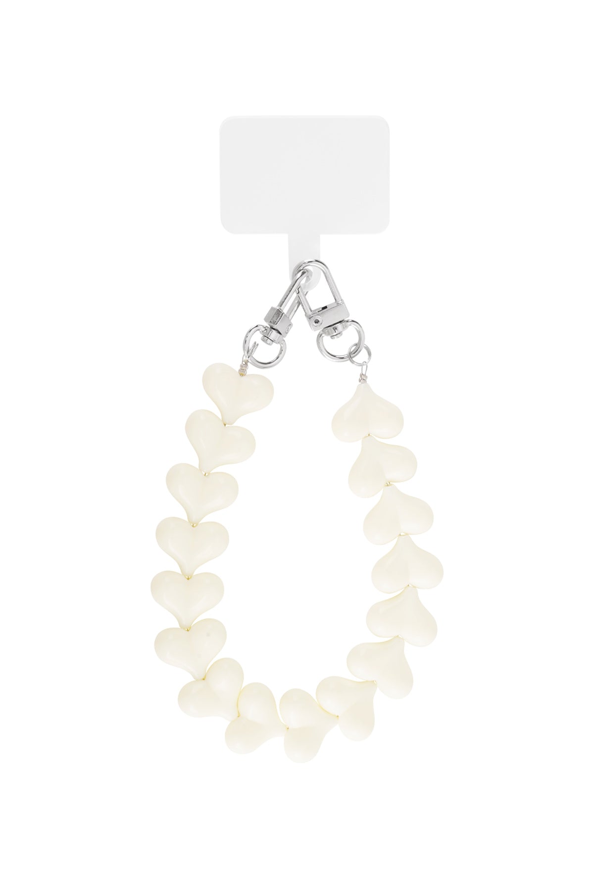 Heart Charm Phone Cord Eloise Closet Jewelry