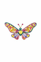 Butterfly Brooch Multi Eloise Closet Jewelry