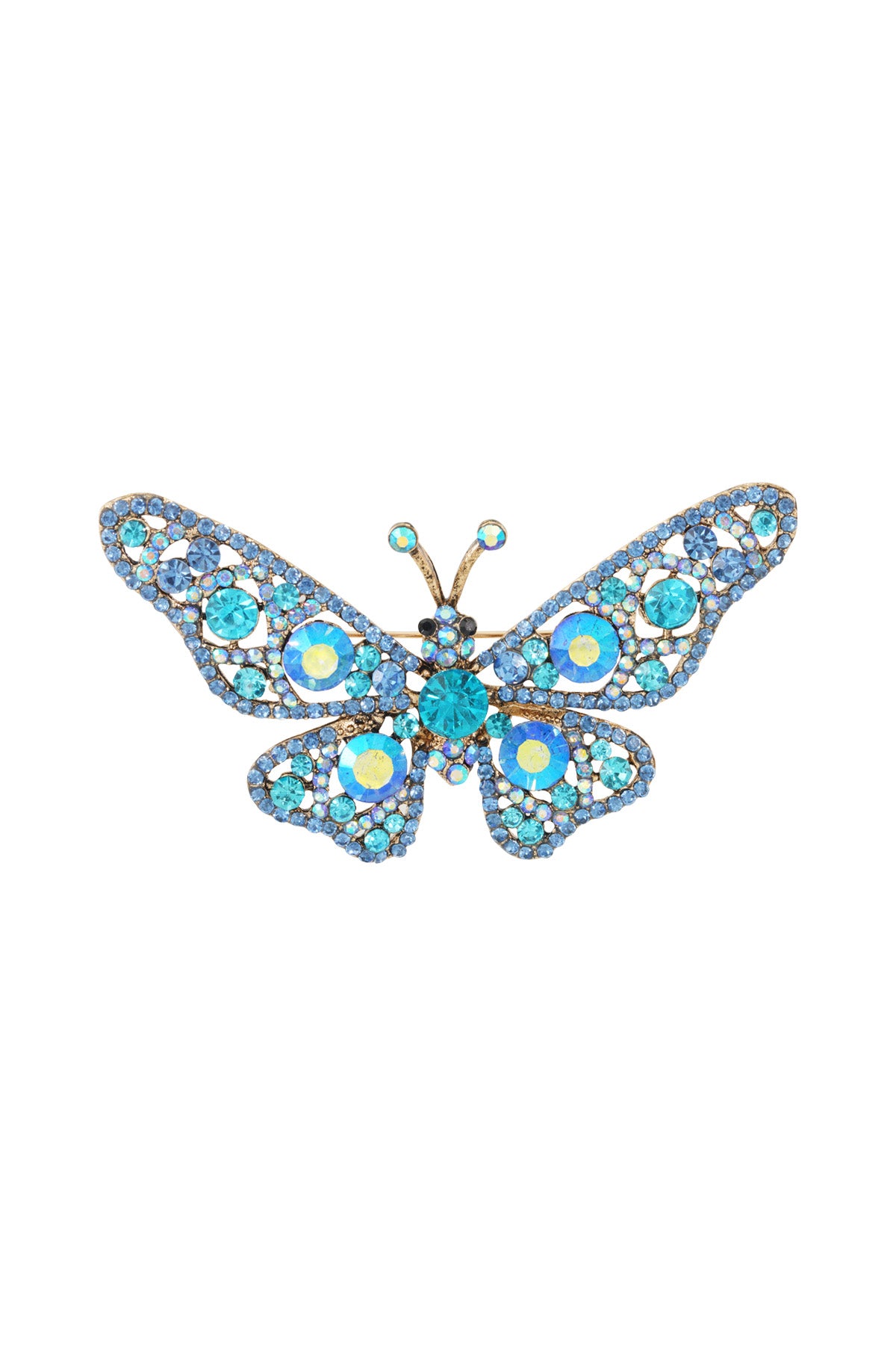 Butterfly Brooch Multi Eloise Closet Jewelry