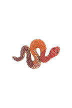 Snake Brooch Pink & Purple Eloise Closet Jewelry