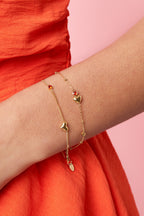 Heart Stone Bracelet Eloise Closet Jewelry