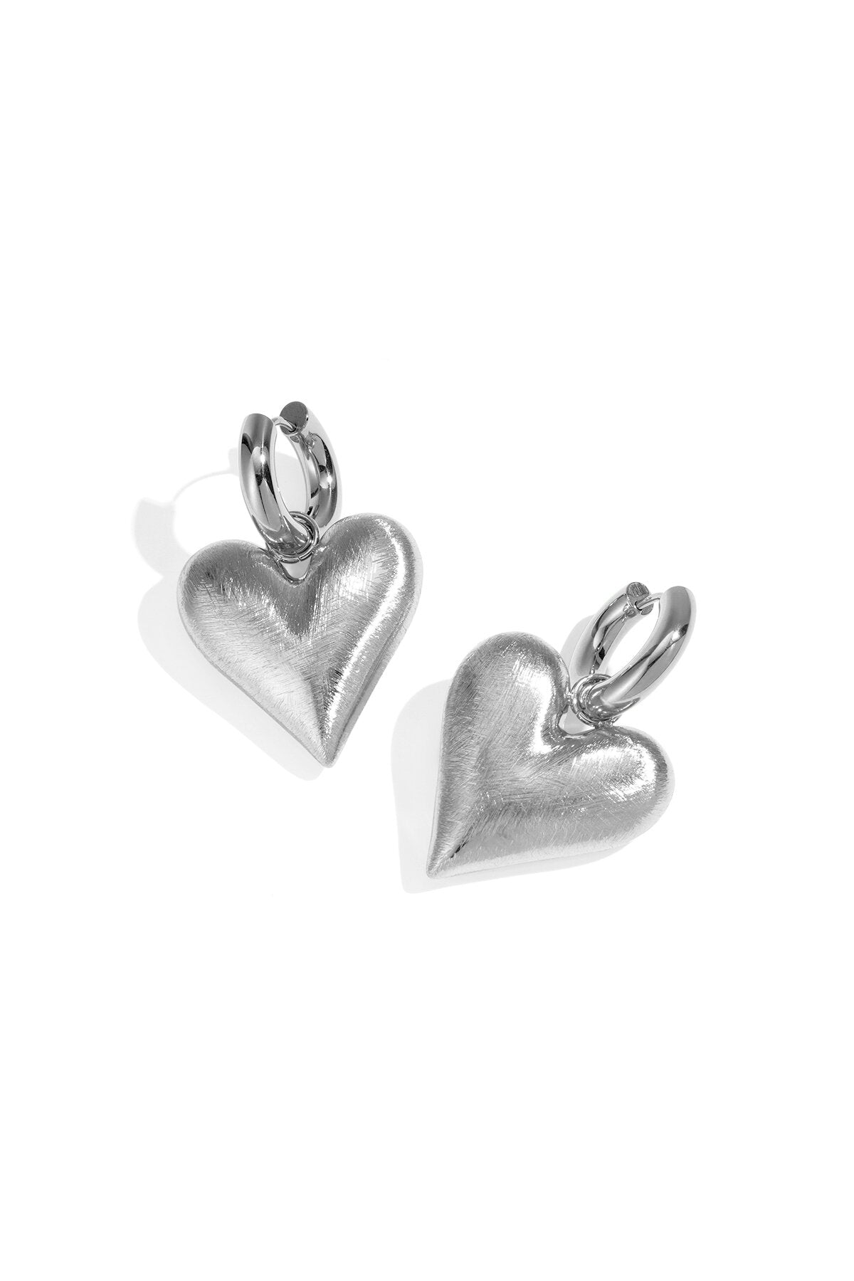 Heart Drop Earrings Eloise Closet Jewelry