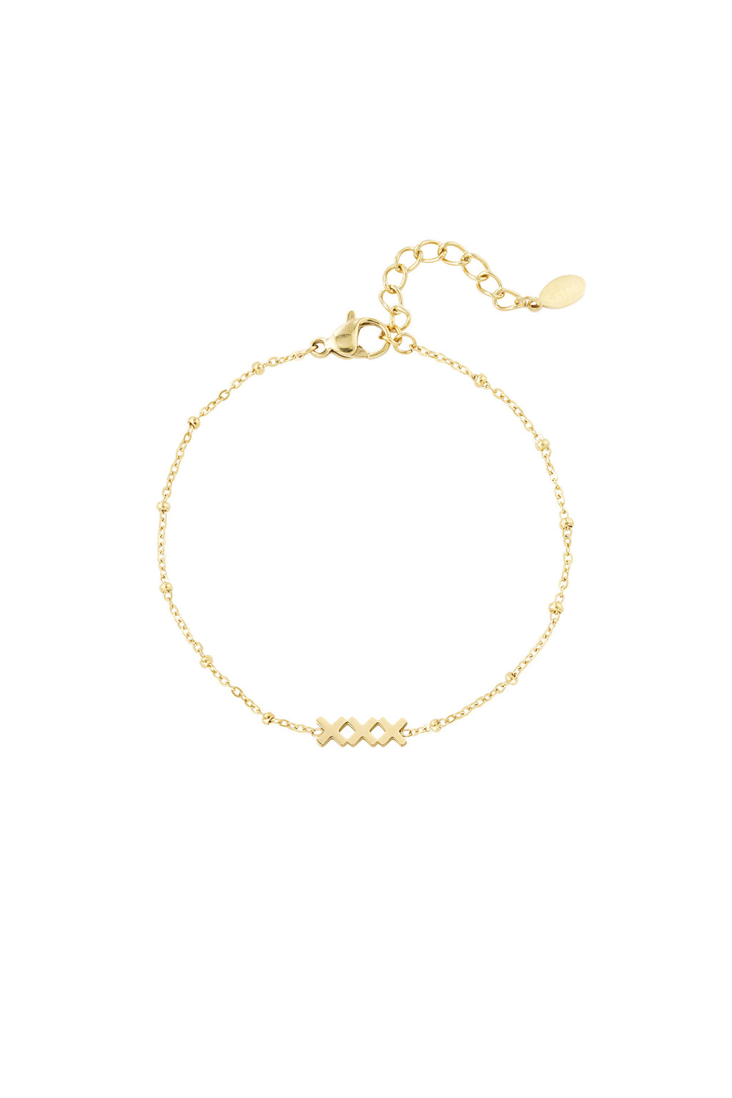 xxx Amsterdam City Letter Bracelet Eloise Closet