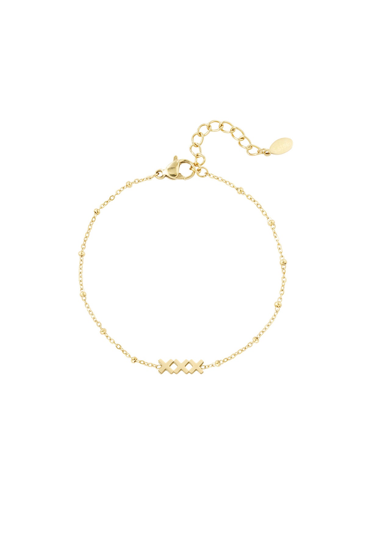 xxx Amsterdam City Letter Bracelet Eloise Closet