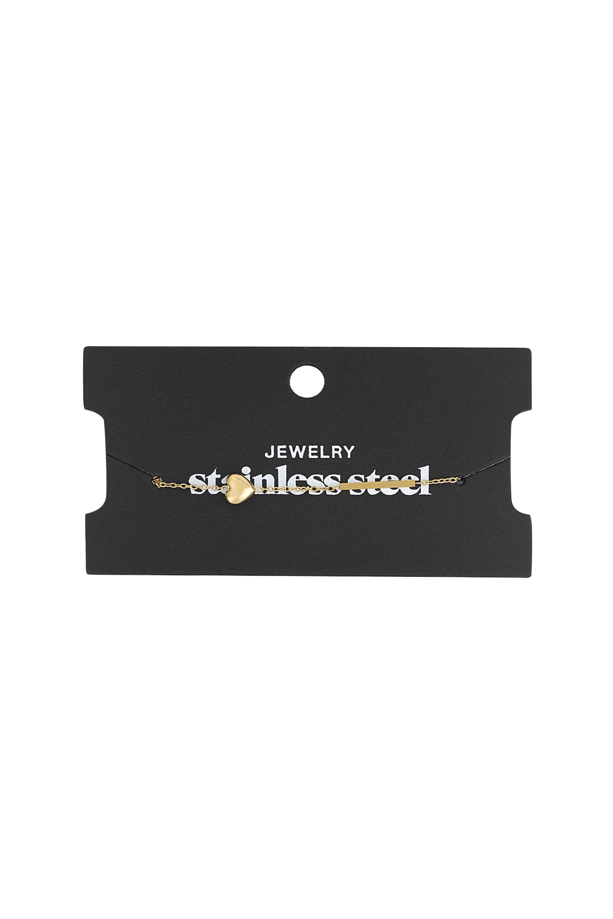 Minimal Heart Bracelet