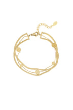 double coin bracelet