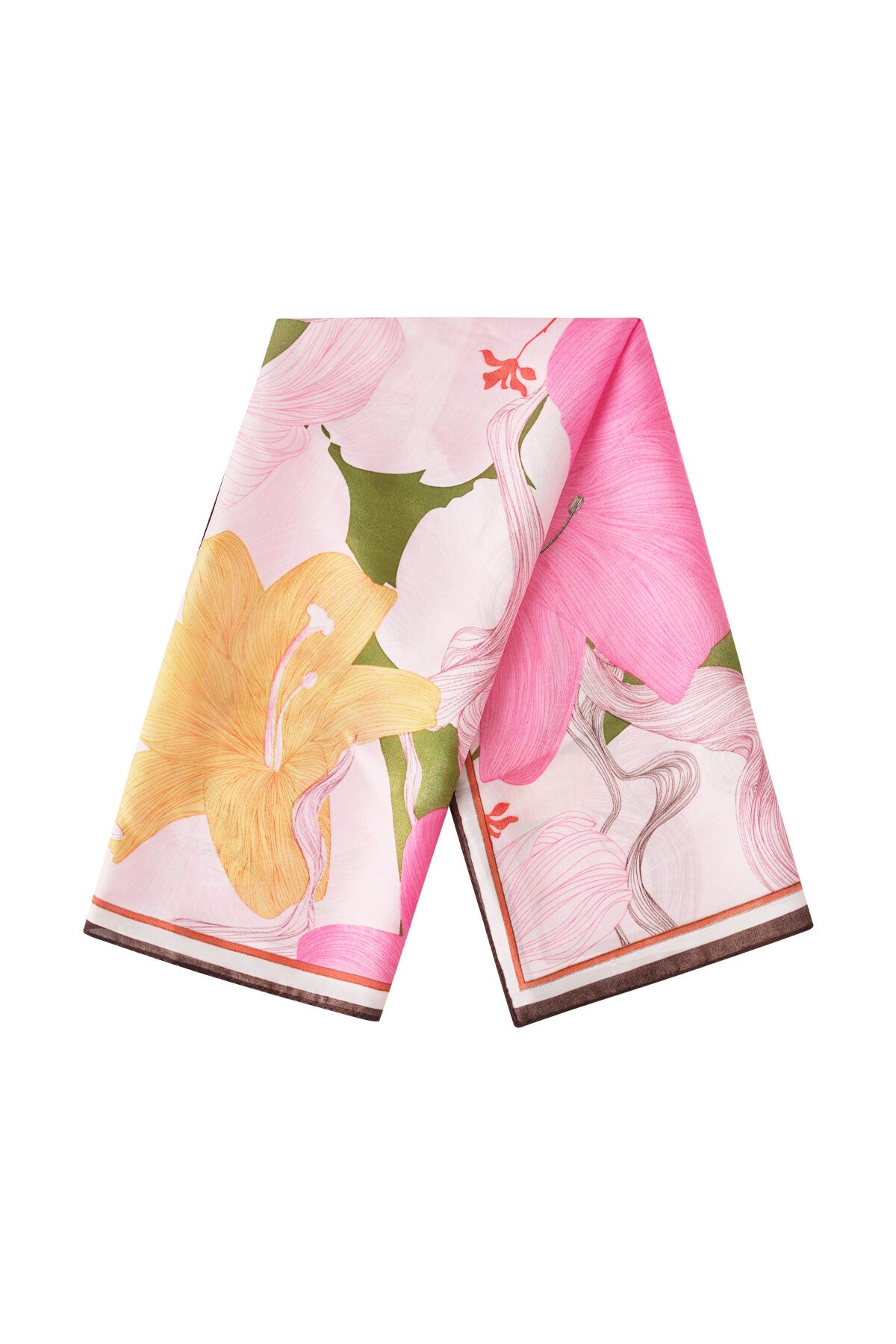 Summer Sunset Marble Scarf Eloise Closet