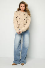 Elosie Closet Heart Cardigan For You