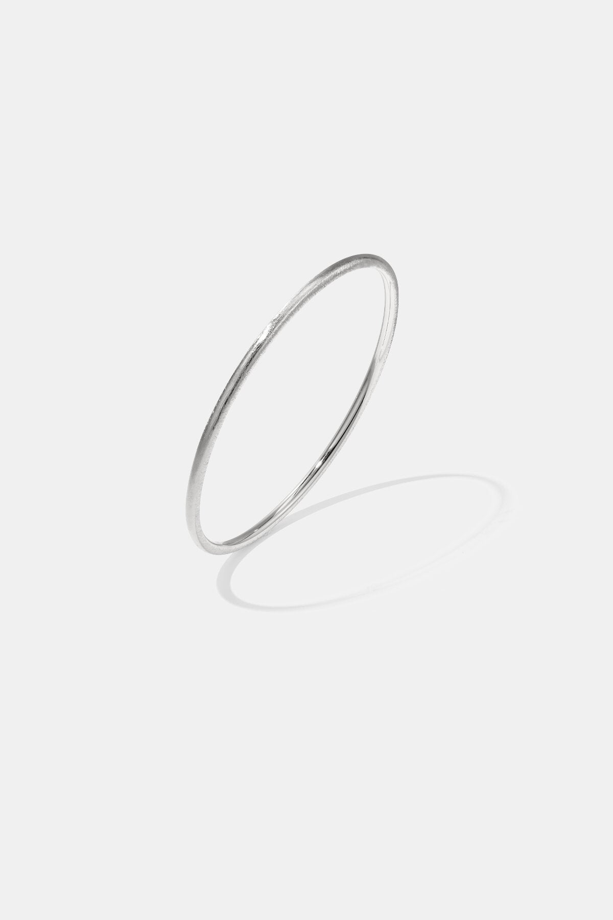 Brushed Bangle Bracelet 3 mm Eloise Closet Jewelry