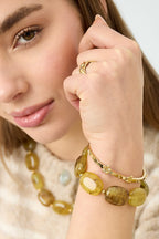 Squoval Bead Bracelet Eloise Closet