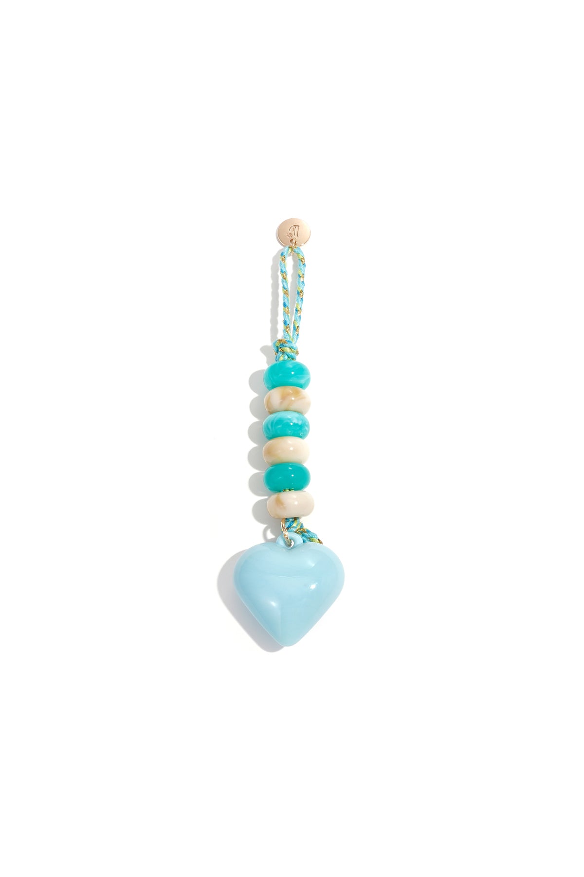 Heart Bead Bag Charm Eloise Closet Jewelry