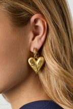 Heart Drop Earrings Eloise Closet Jewelry