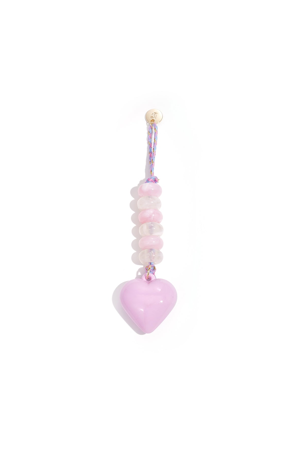 Heart Bead Bag Charm Eloise Closet Jewelry
