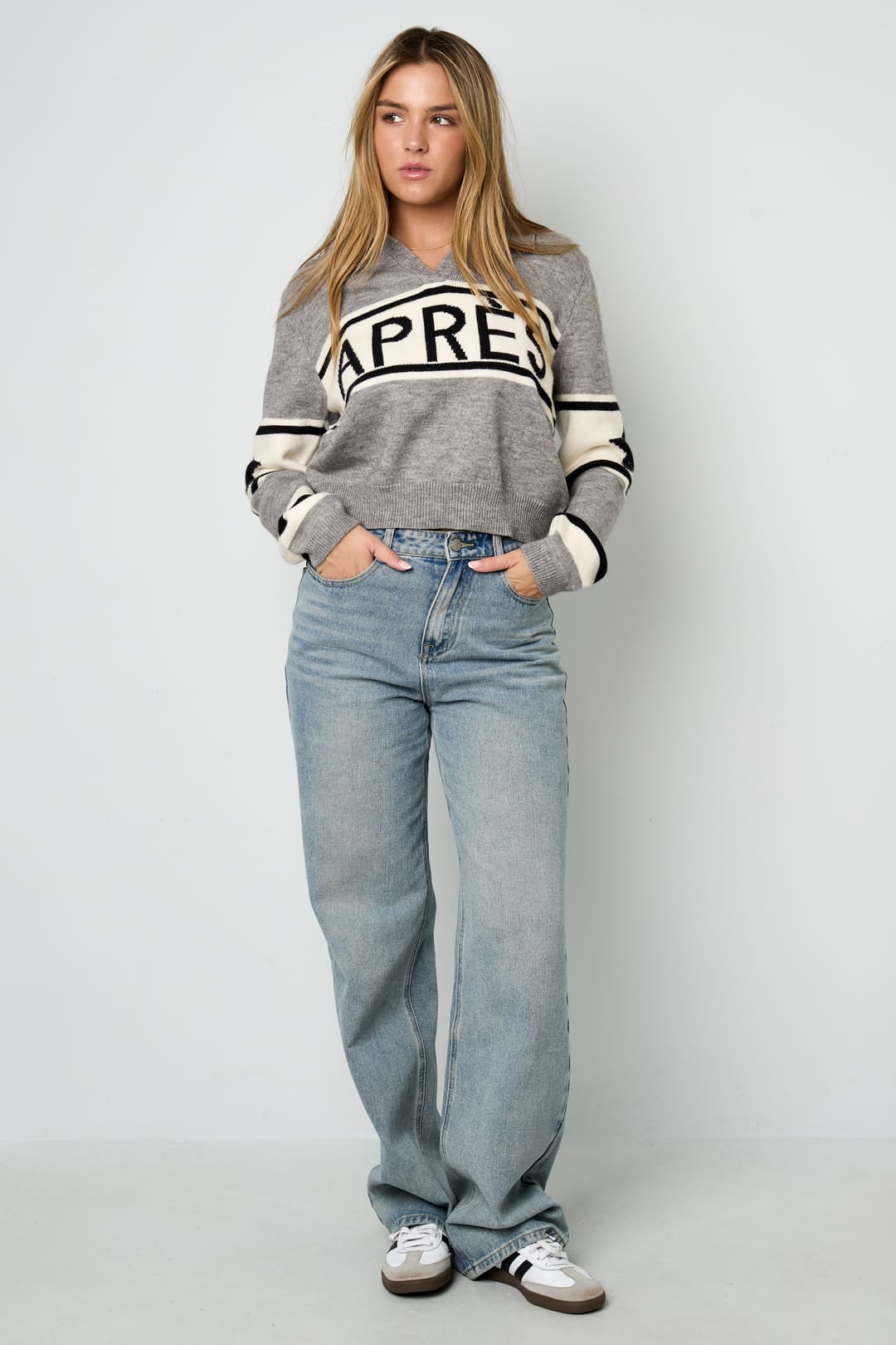 Après Collar Knit Sweater Eloise Closet