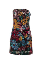 Tropical Night Strapless Dress Eloise Closet