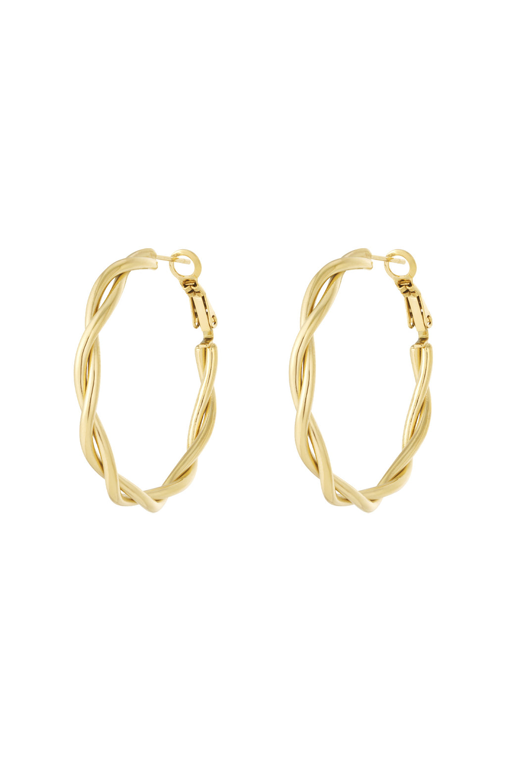 Twisted Glow Hoops Eloise Closet Jewelry