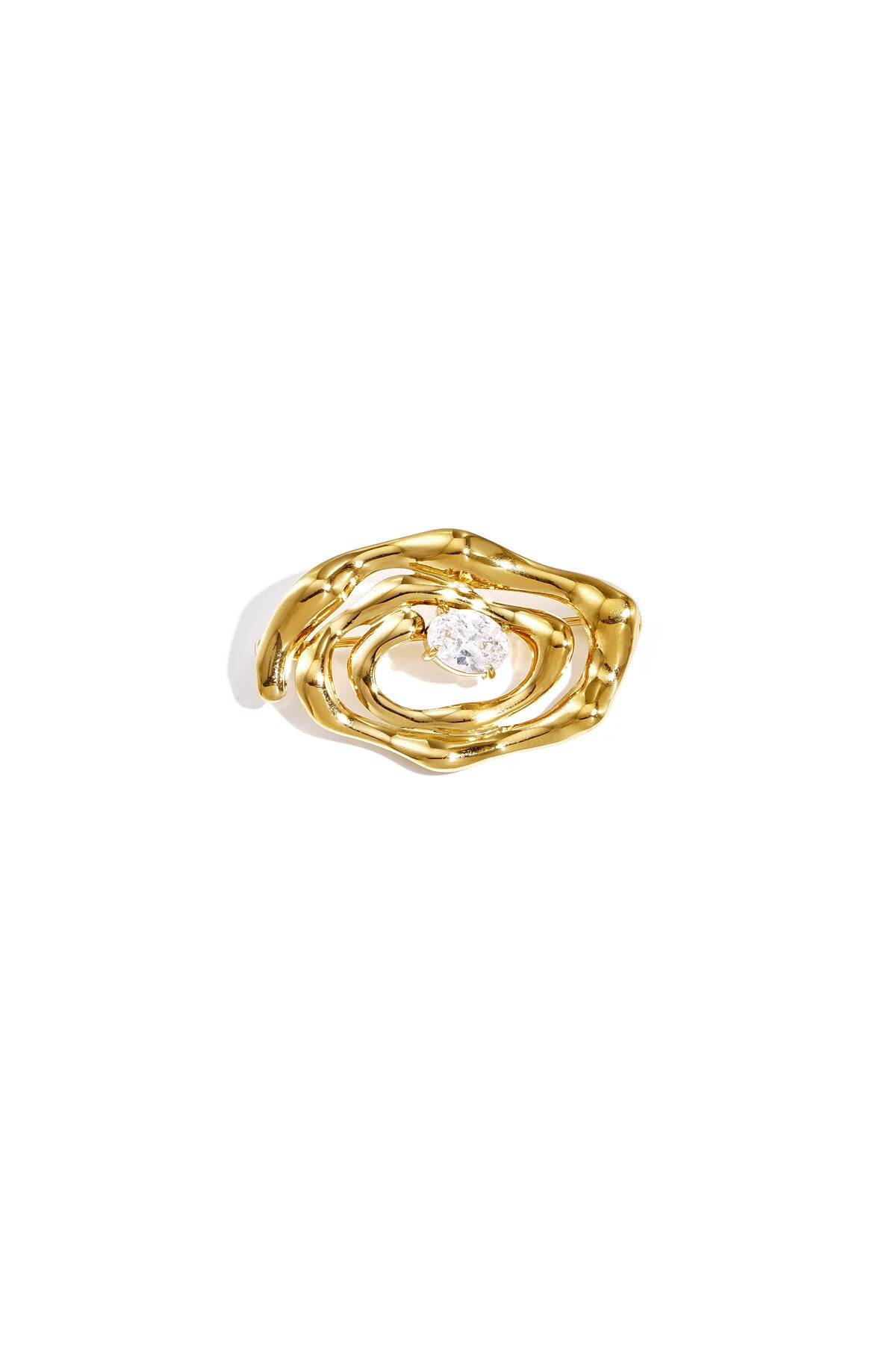Hypnosis Brooch With Stone Eloise Closet Jewelry