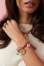 Rope Charm Bracelet – Shell & Starfish  Jewelry