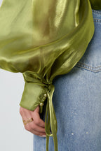 Shimmer Pearl Blouse Eloise Closet
