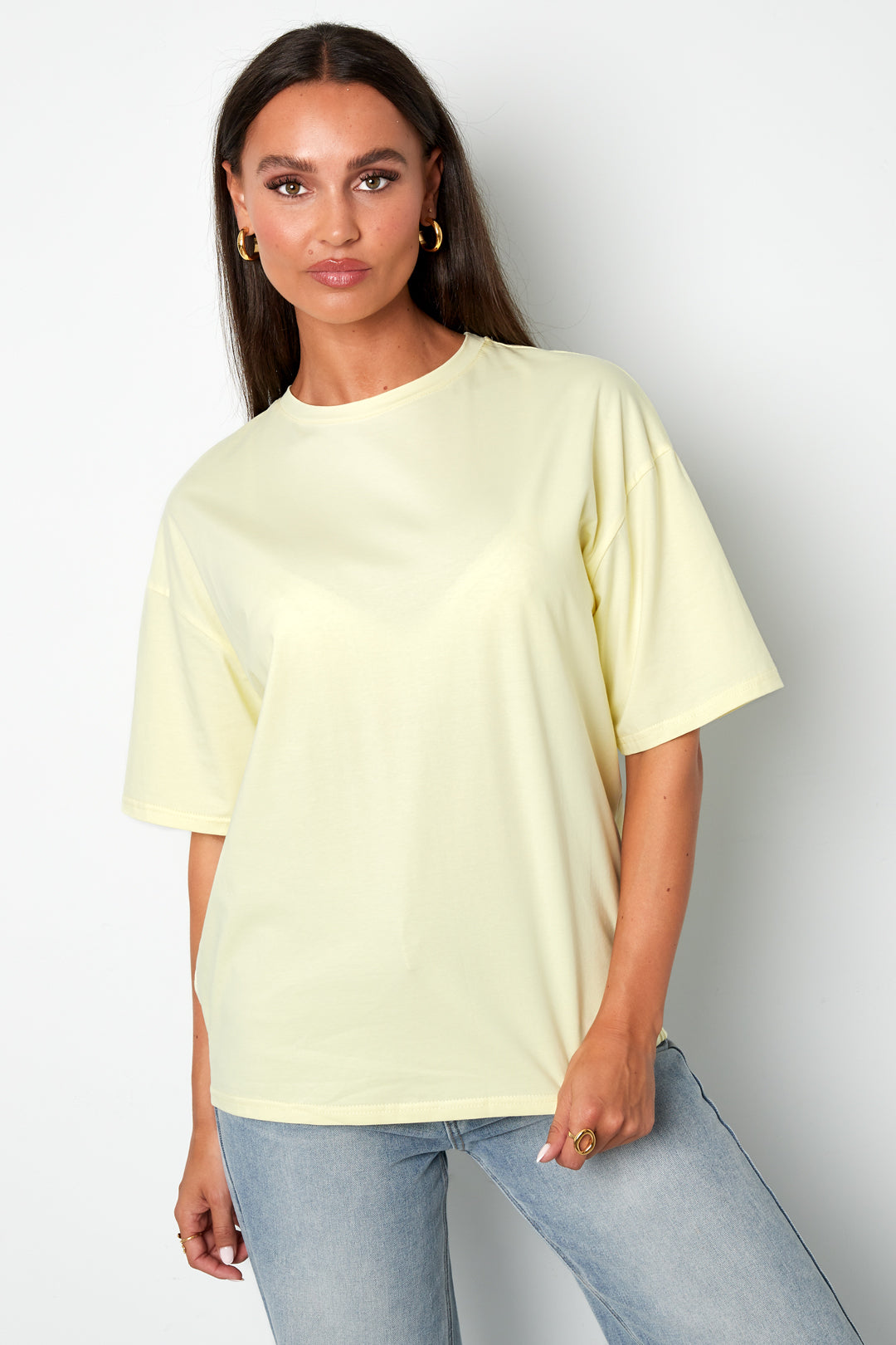 Back Letter Cotton T-Shirt Eloise Closet
