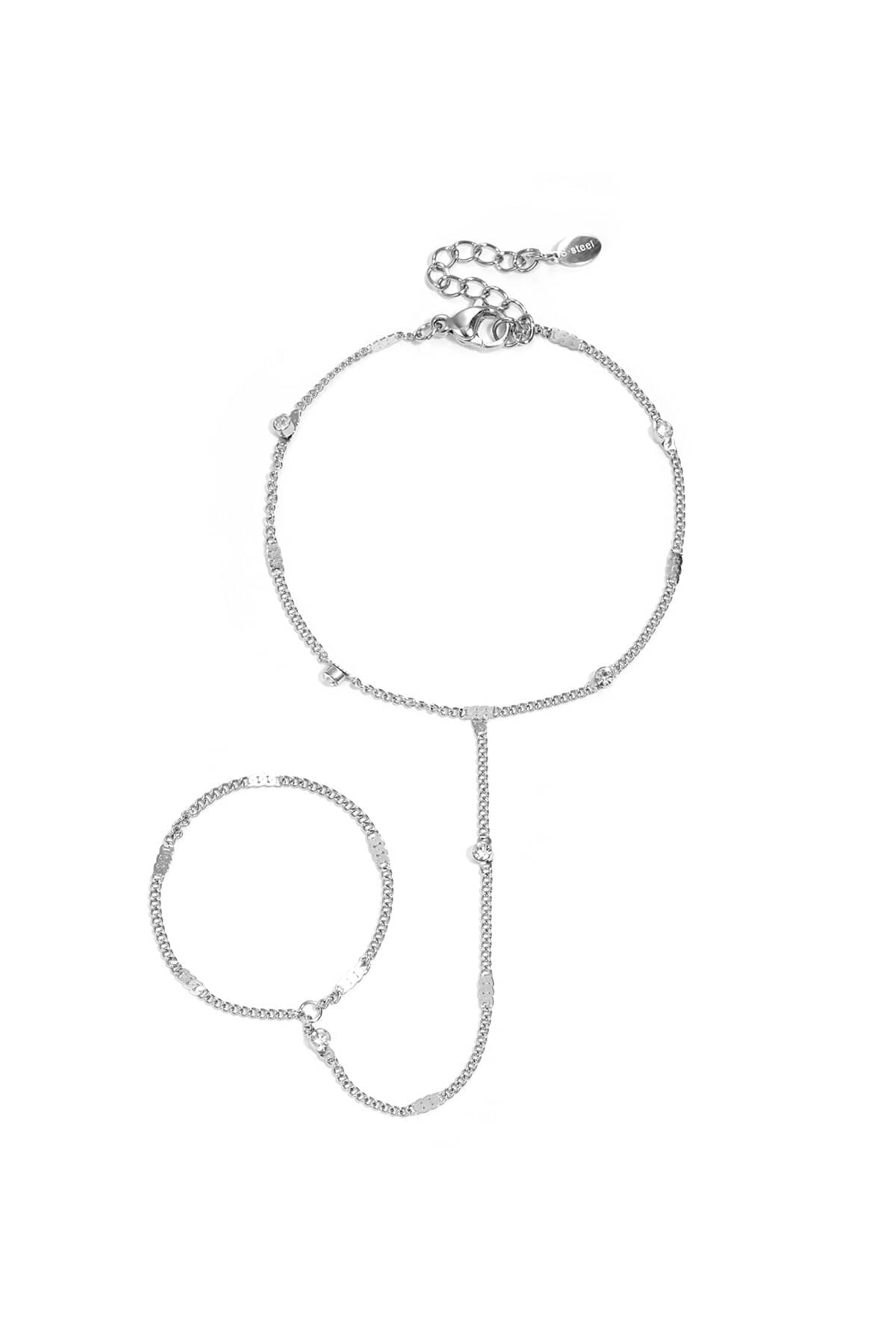 Rhinestone Hand Chain Eloise Closet Jewelry