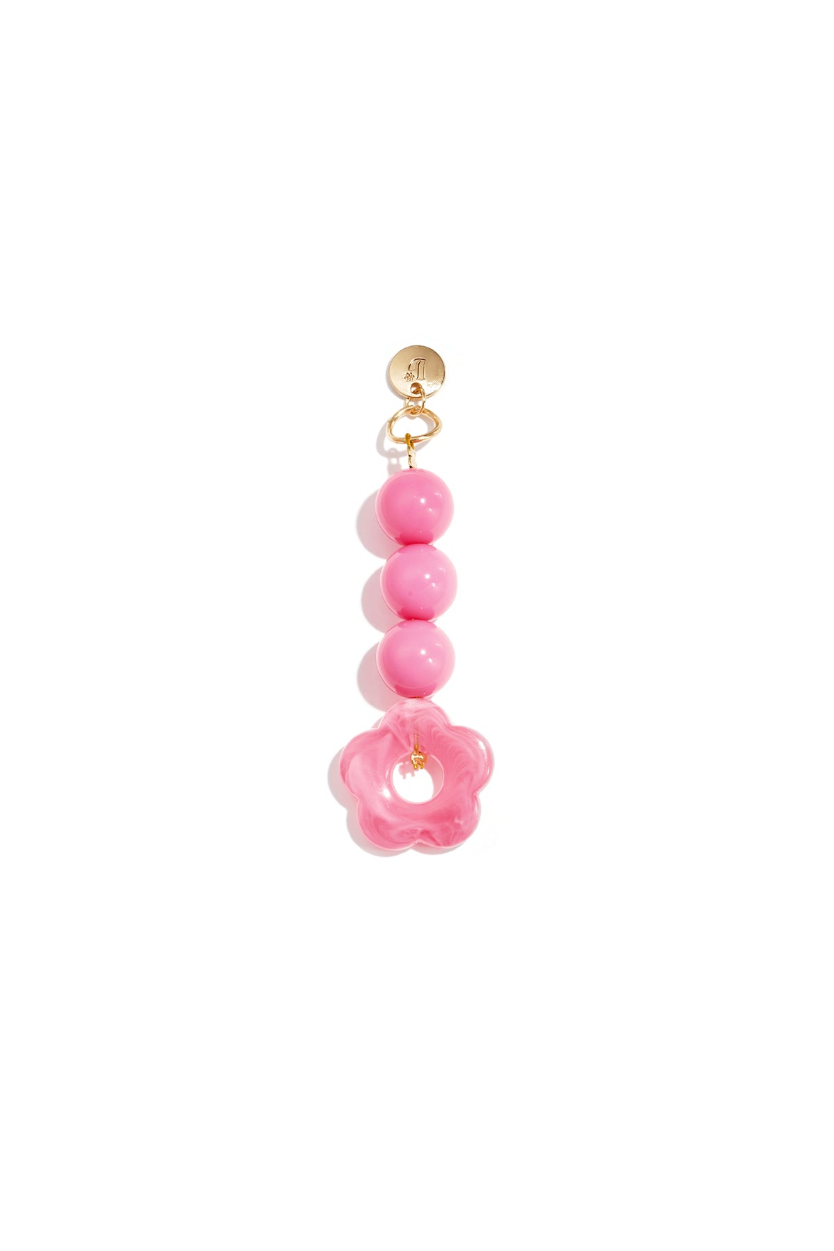 Floral Bead Bag Charm Eloise Closet Jewelry