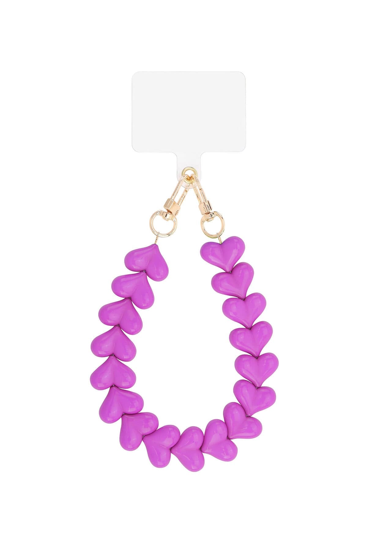 Summer Amour Heart Phone Chain Eloise Closet Jewelry