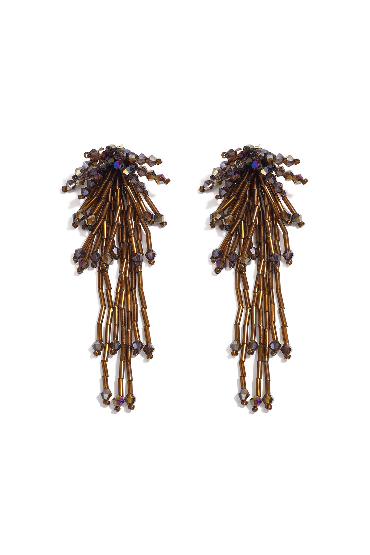 Glass Dangle Earrings Beads Elegant Luxurious Series Women's jewelry