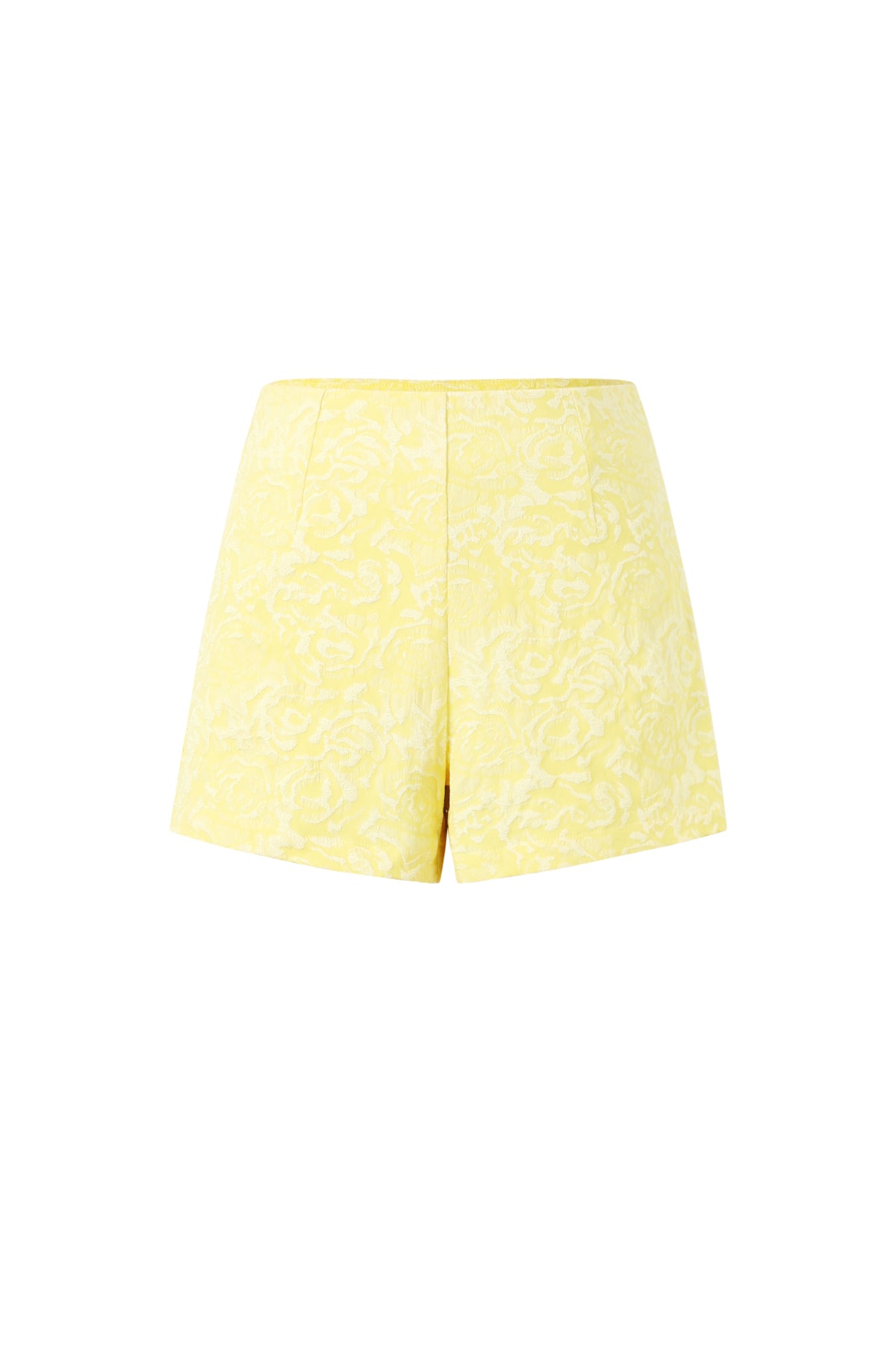 Eloise Closet High Waist Floral Shorts Woven Polyester 