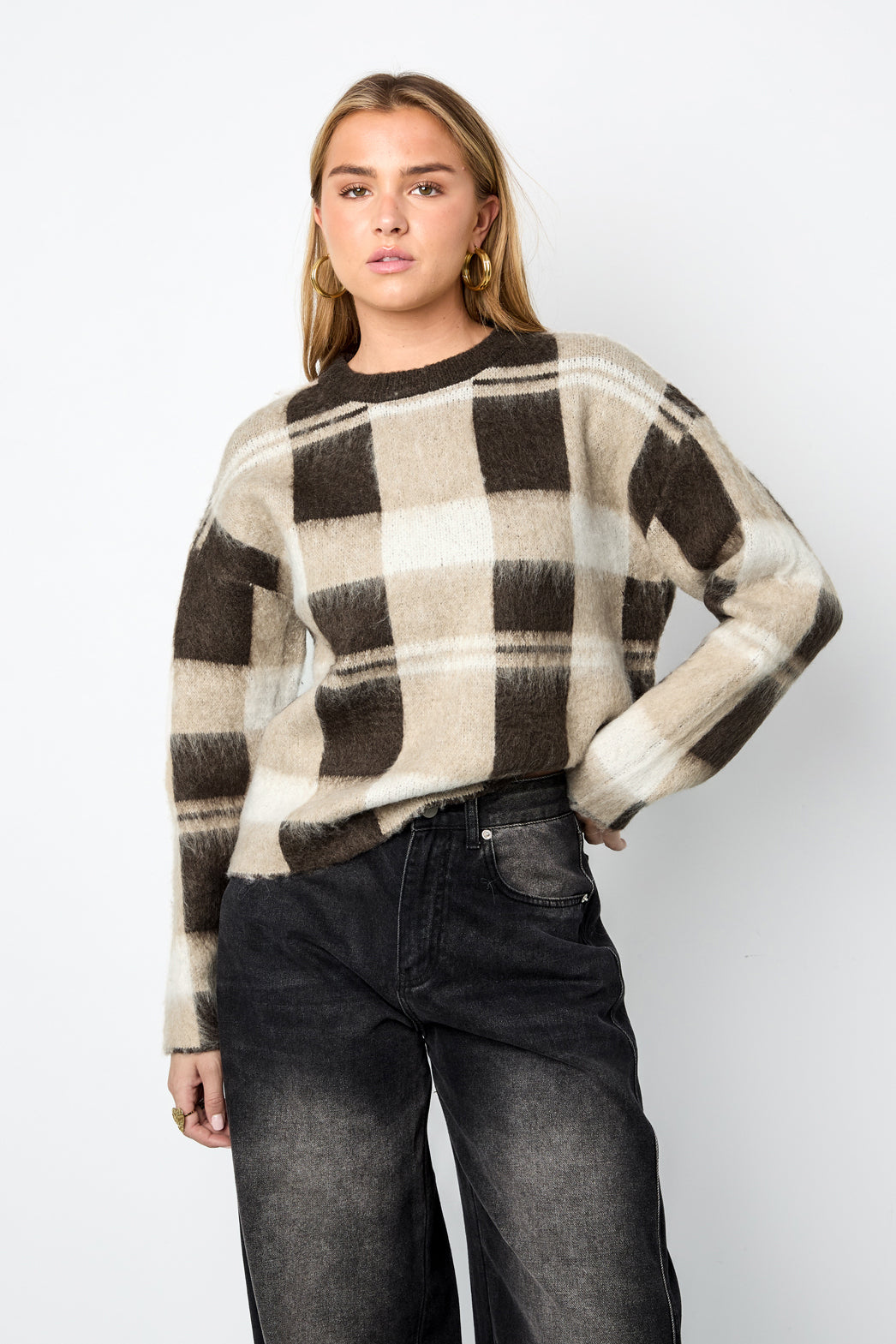 The Hairy Checker Sweater