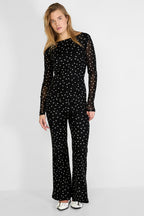Dotted Long Sleeve Top Eloise Closet