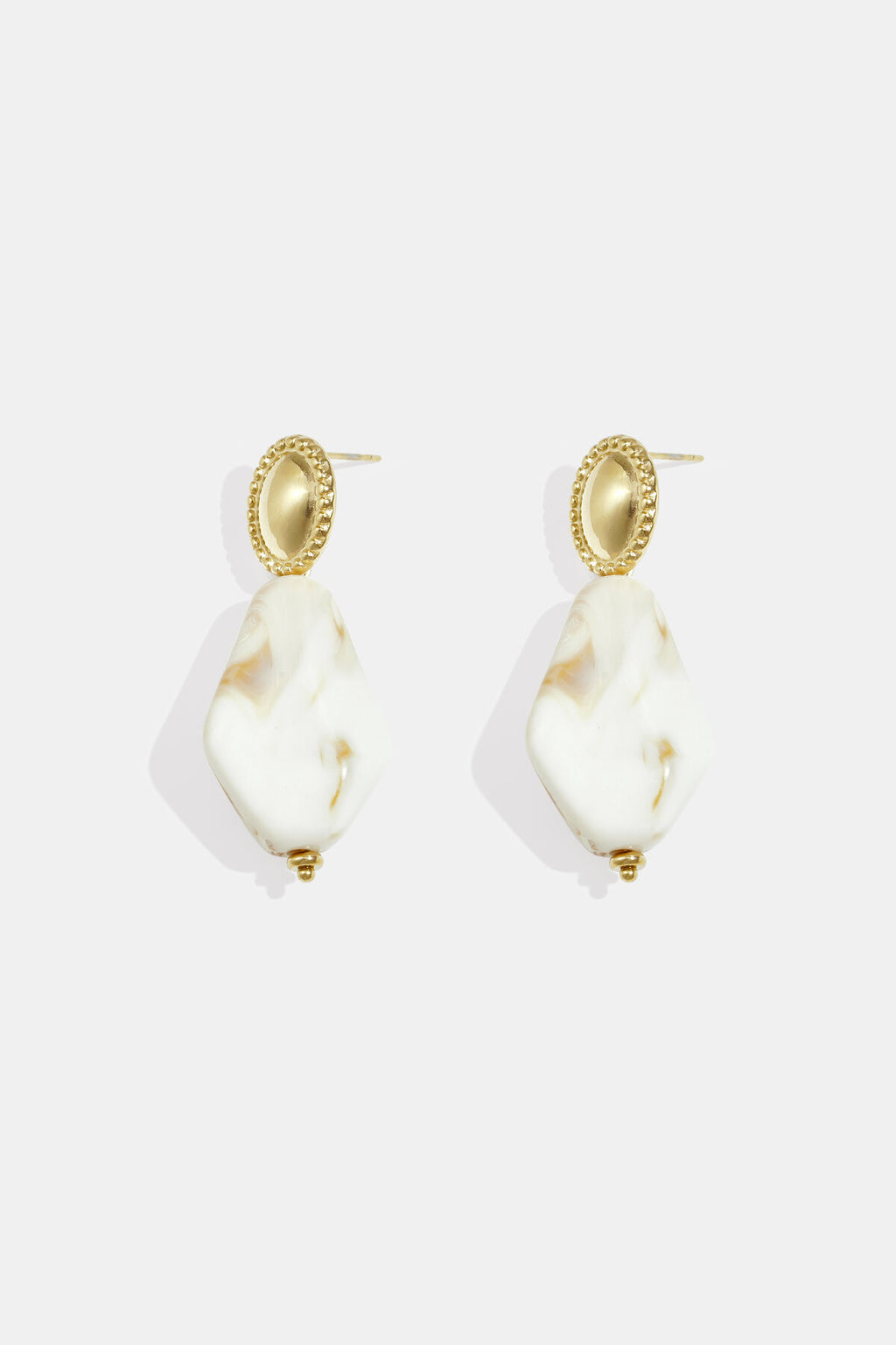 Natural Stone Look Earrings Eloise Closet Jewelry
