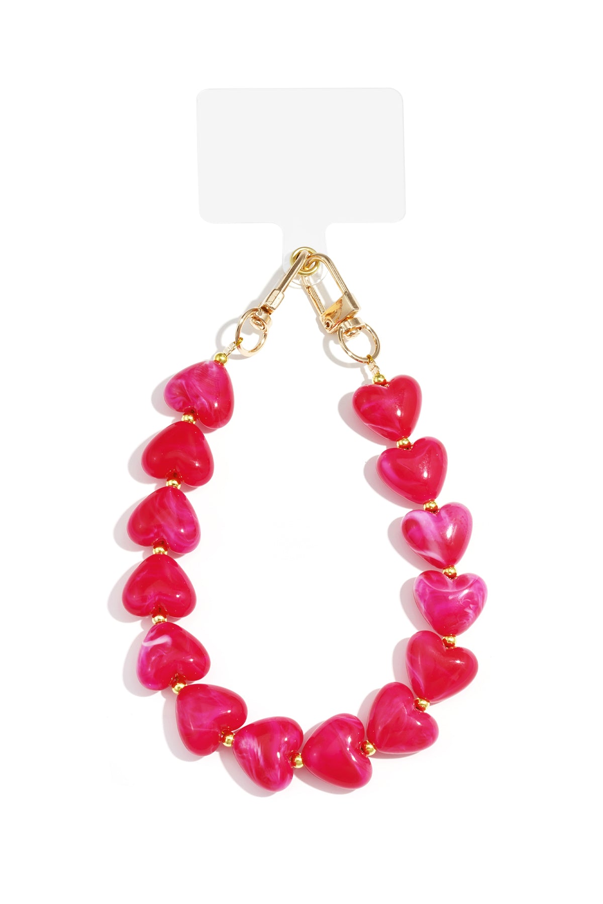 Beaded Heart Phone Cord Eloise Closet Jewelry