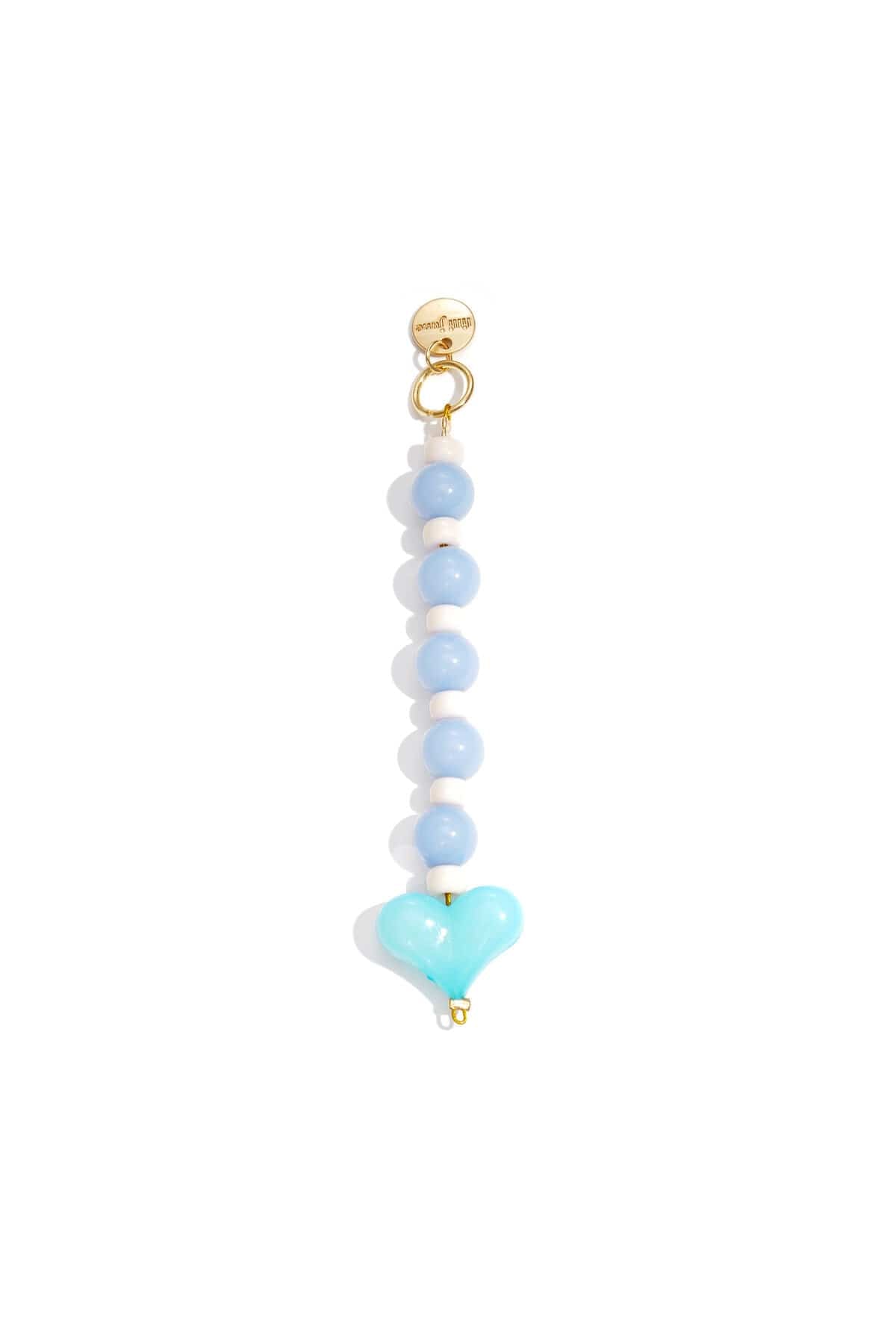 Heart Bead Bag Charm Eloise Closet Jewelry