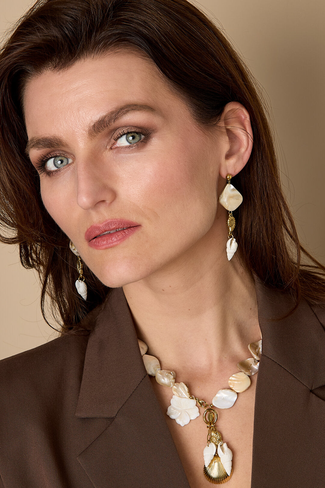 Statement Shell Earrings Eloise Closet Jewelry