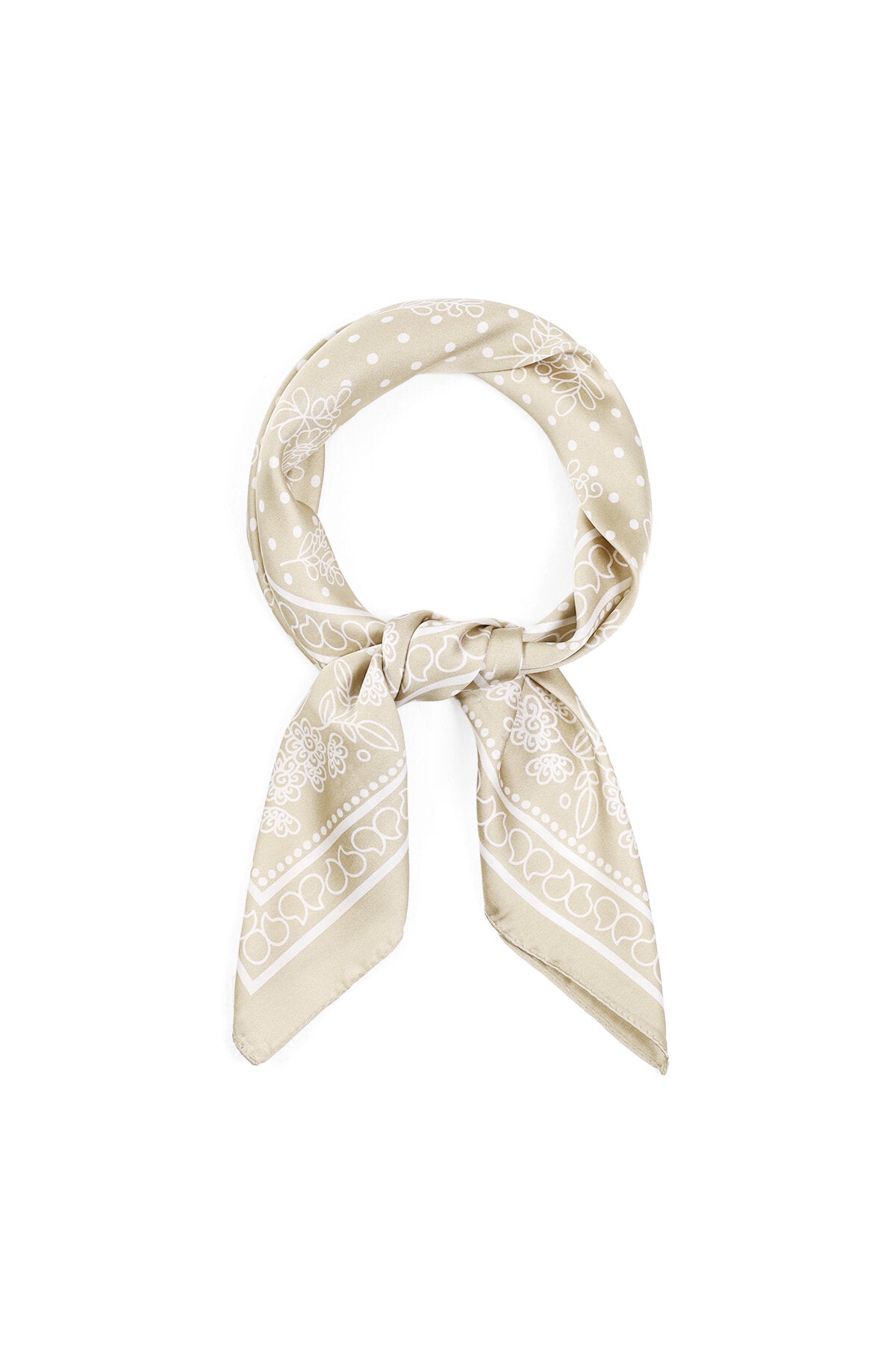 Summer Polka Dot Scarf Eloise Closet