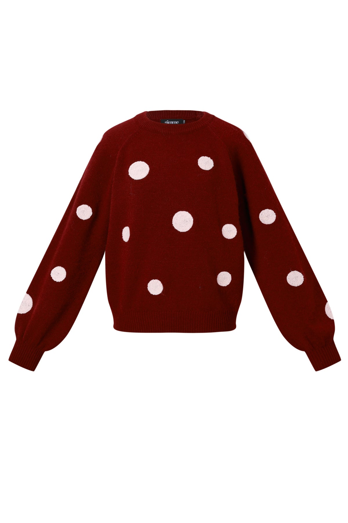 Playful Dot Knit Sweater Eloise Closet