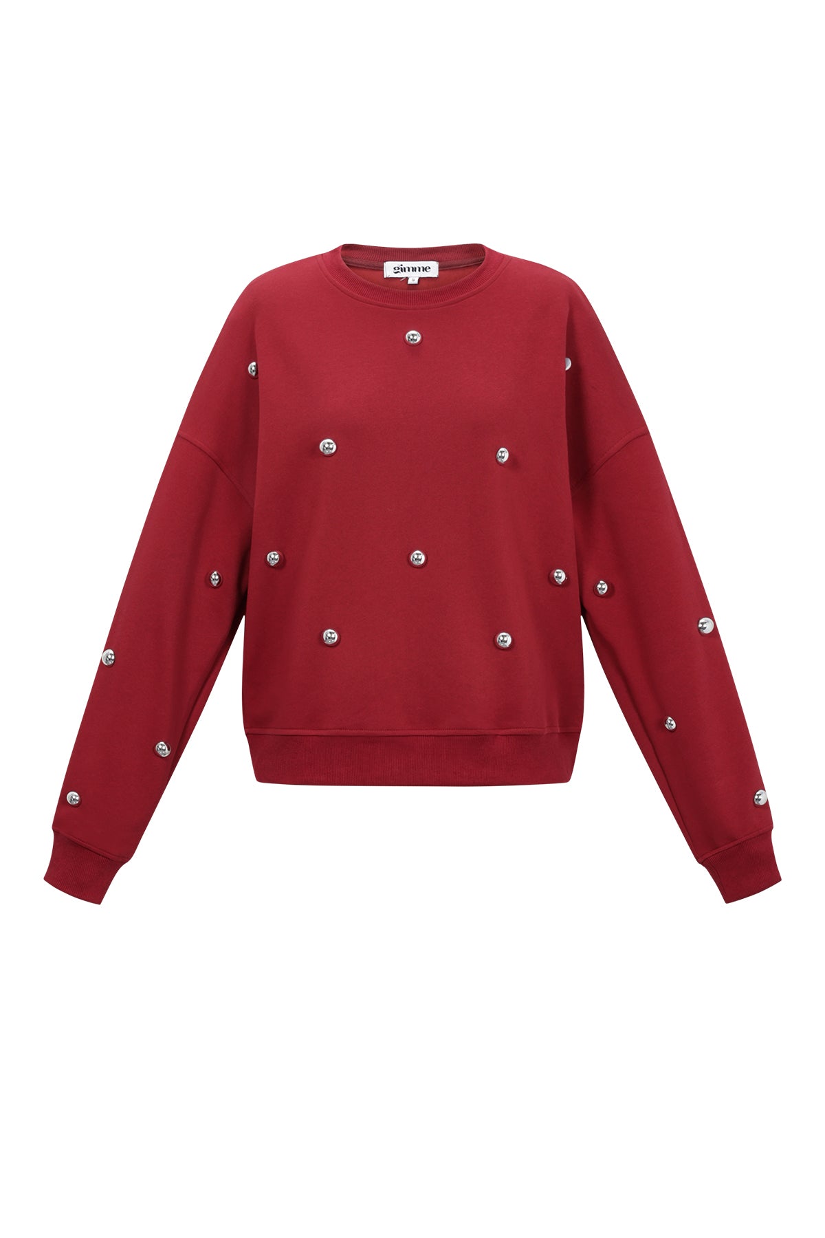Stud Detail Knit Sweater Eloise Closet