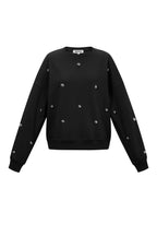Stud Detail Knit Sweater Eloise Closet