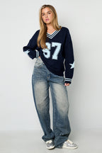 Eloise Closet "87" Sweater – Your New Varsity Favorite