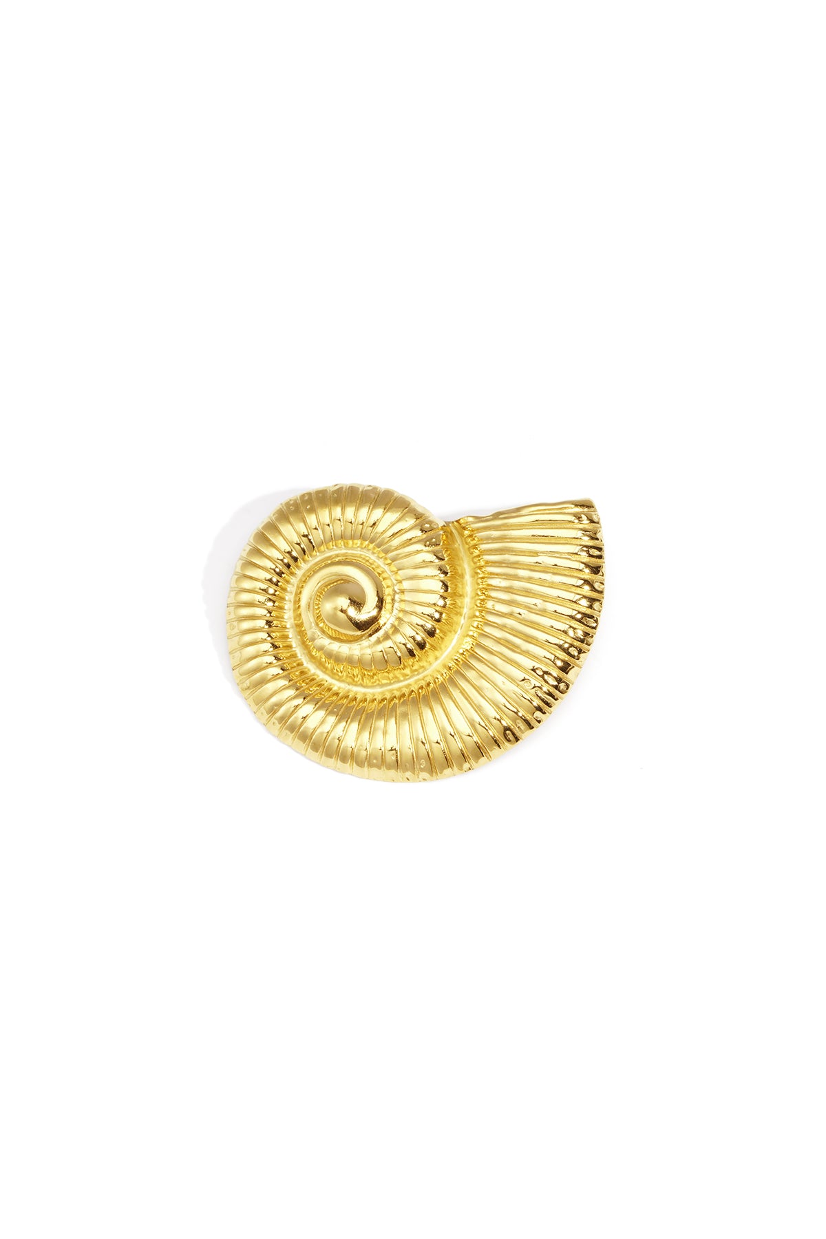 Spiral Shell Brooch Hairpin Eloise Closet Jewelry