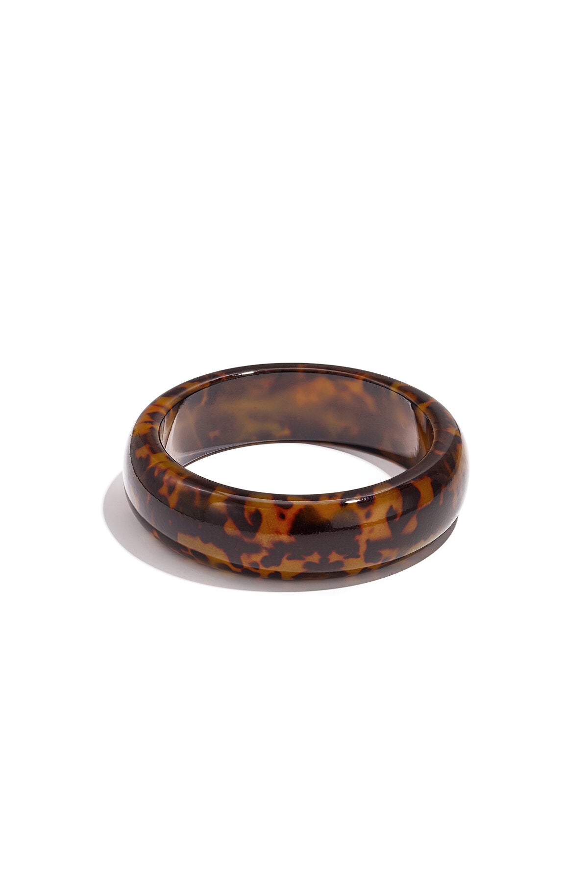 Leopard Resin Bangle Eloise Closet Jewelry