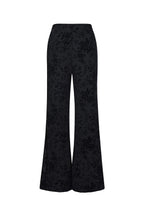 Suede Bloom Flare Pants Eloise Closet