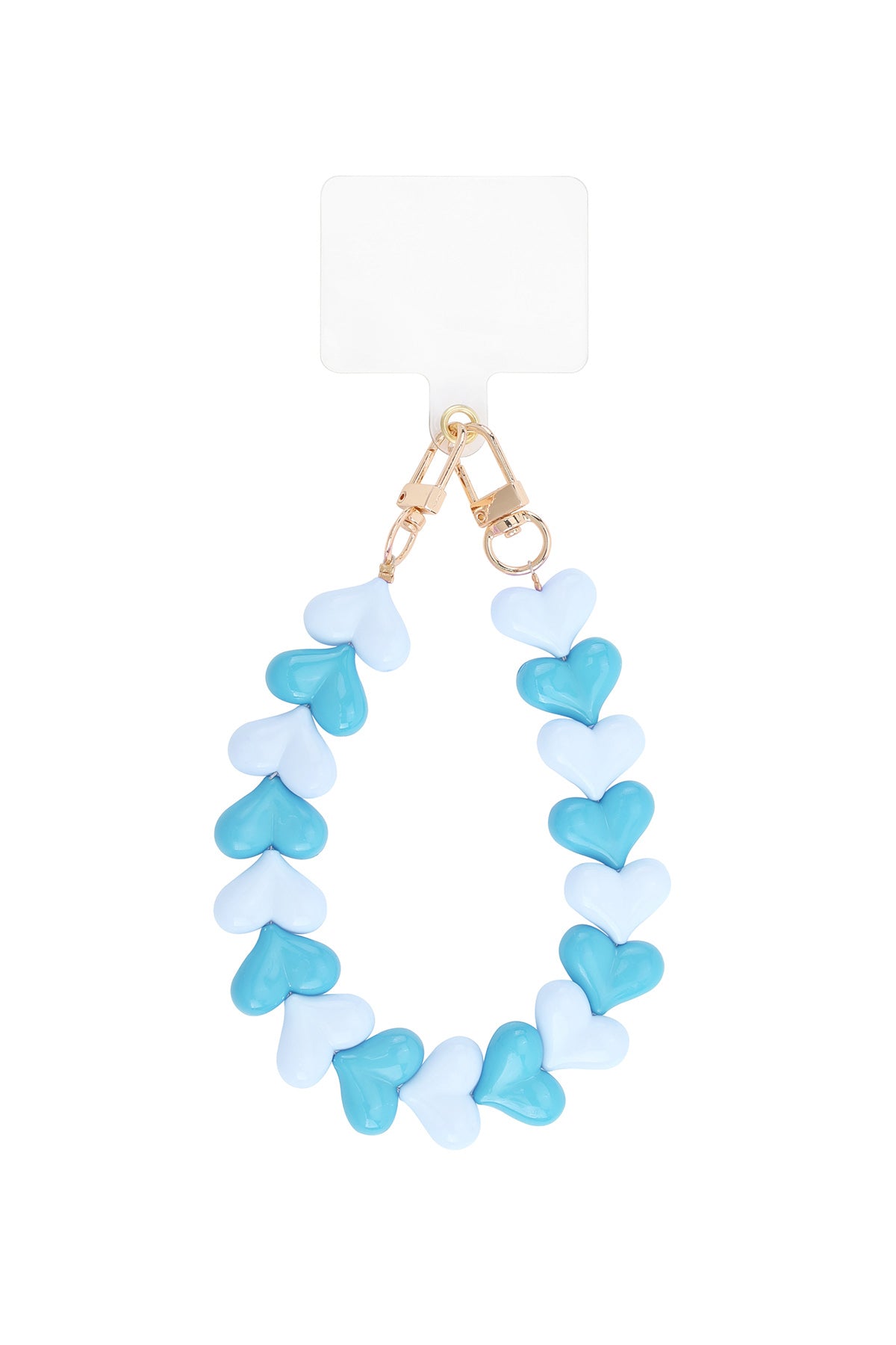 Double Heart Phone Cord Eloise Closet Jewelry