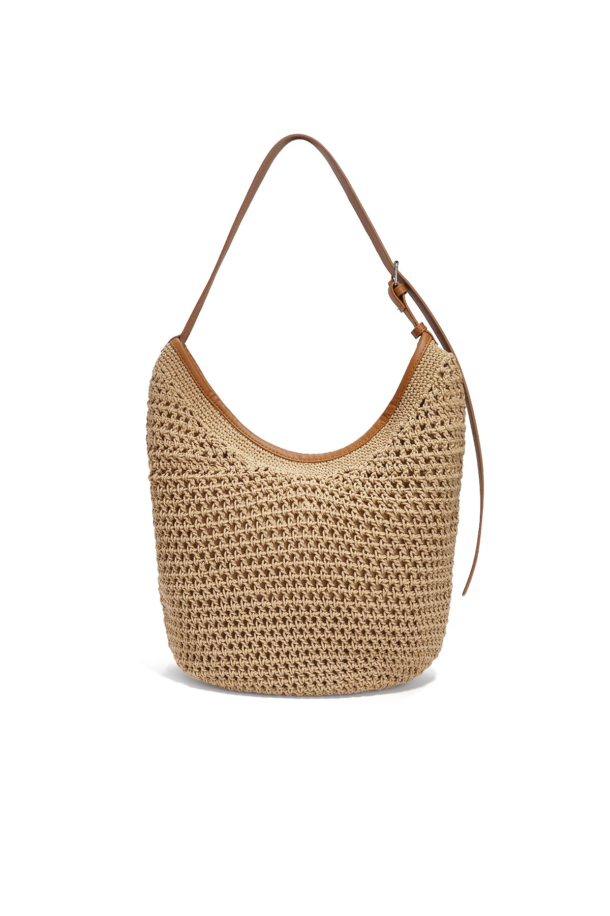 Beach Bags Solid Color Round Bag Eloise Closet
