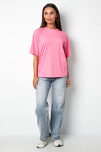 Back Letter Cotton T-Shirt Eloise Closet
