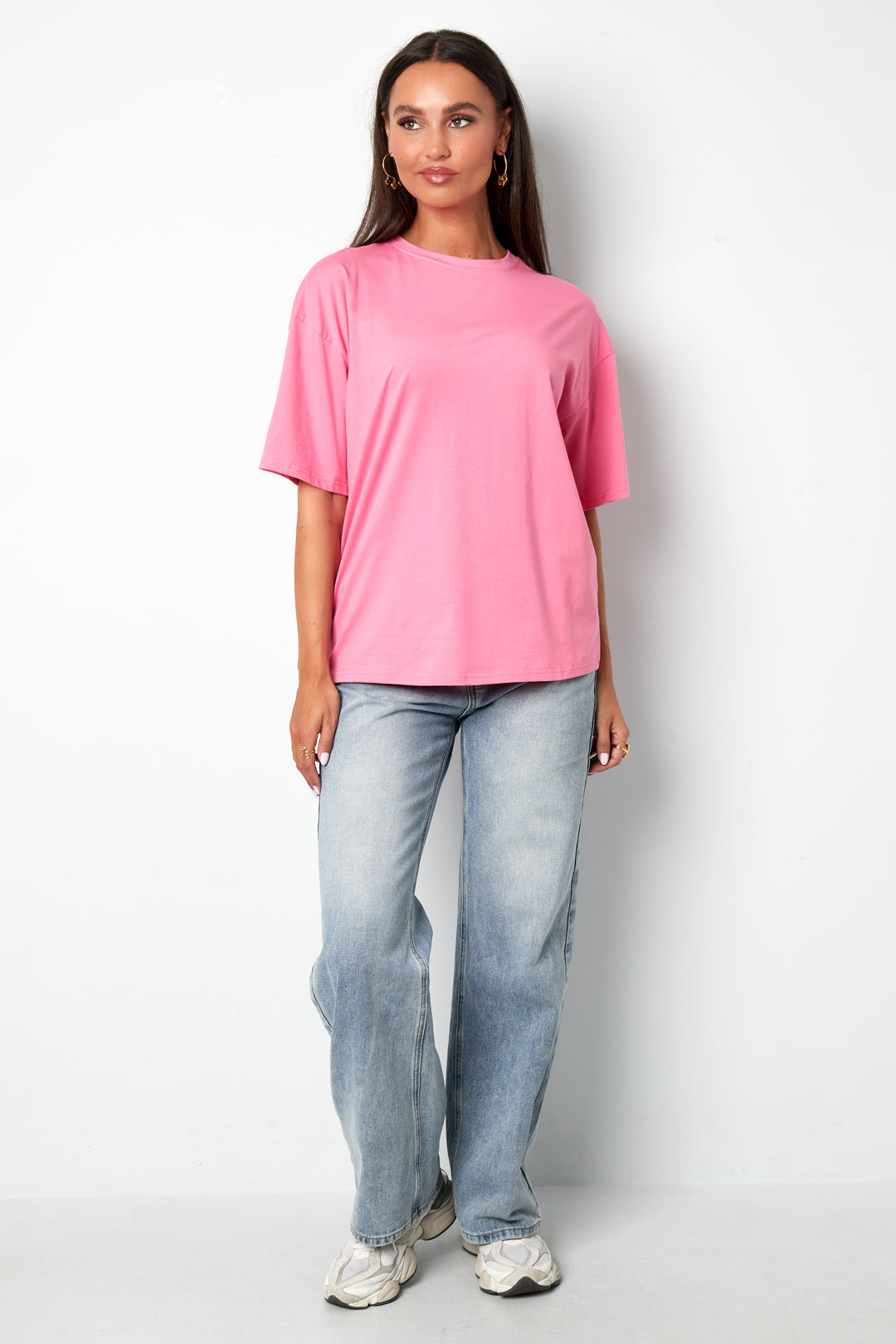 Back Letter Cotton T-Shirt Eloise Closet